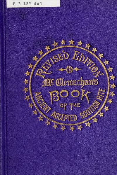 Cover of The Book of the Ancient and Accepted Scottish Rite of Freemasonry