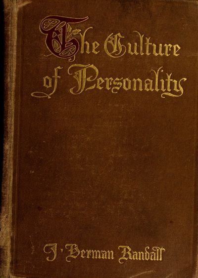 Cover of The Culture of Personality