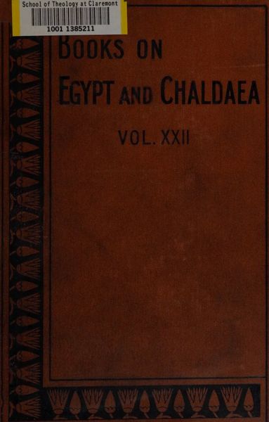 Cover of The Egyptian Heaven and Hell