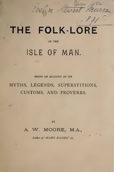 Cover of The Folk-lore of the Isle of Man