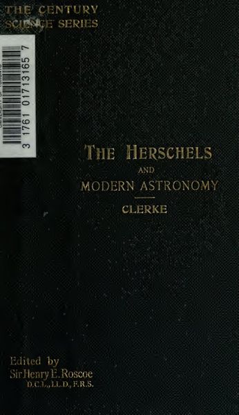 Cover of The Herschels and Modern Astronomy