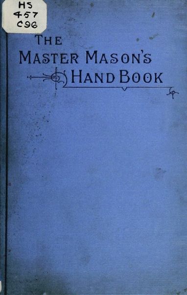 Cover of The Master Mason's Handbook