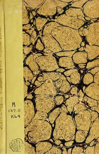 Cover of The Medical Features of the Papyrus Ebers