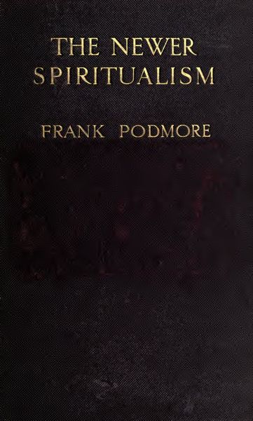 Cover of The Newer Spiritualism