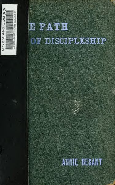 Cover of The Path of Discipleship