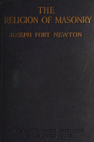 Cover of The Religion of Masonry: An Interpretation