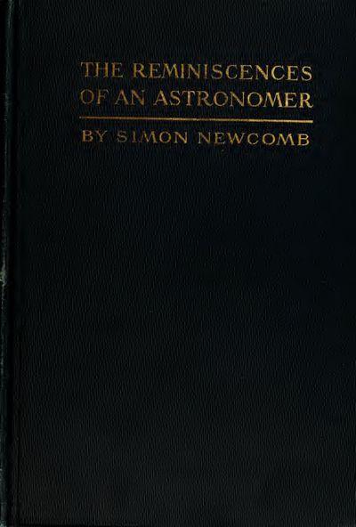 Cover of The Reminiscences of an Astronomer
