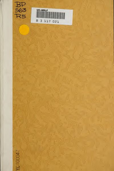 Cover of The Riddle of Life and How Theosophy Answers It