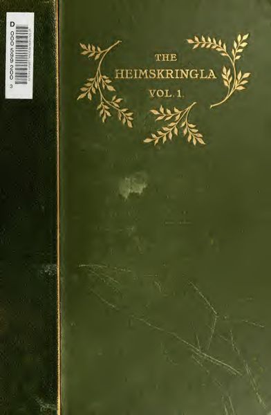 Cover of The Saga Library, Vol. III: The Stories of the Kings of Norway (Heimskringla), Vol. I