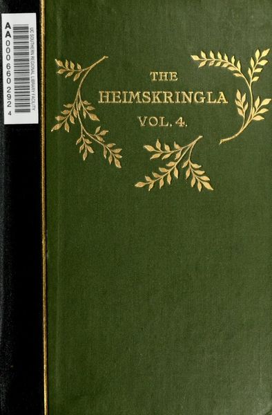 Cover of The Saga Library, Vol. VI: The Stories of the Kings of Norway Called the Round World (Heimskringla, Vol. IV)
