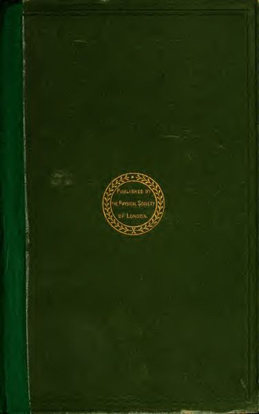Cover of The Scientific Papers of James Prescott Joule
