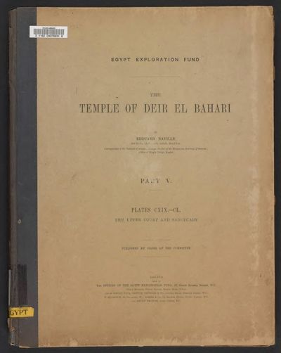Cover of The Temple of Deir el Bahari, Part 5