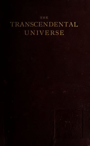 Cover of The Transcendental Universe