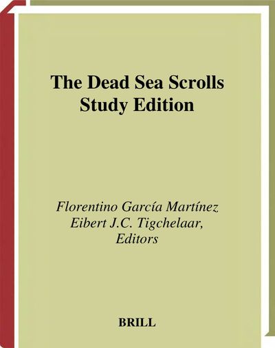 Cover of The Dead Sea Scrolls Study Edition 1380
