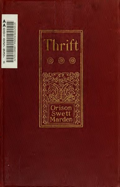 Cover of Thrift