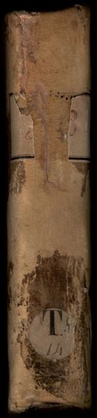 Cover of Traites de medecine et de sciences occultes: The Revelation of Saint Amador and Magical Masses (Bibliotheque Sainte-Genevieve MS 3118)