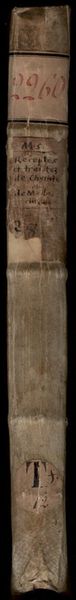 Cover of Traites des sciences occultes et naturelles (Bibliotheque Sainte-Genevieve MS 2260)