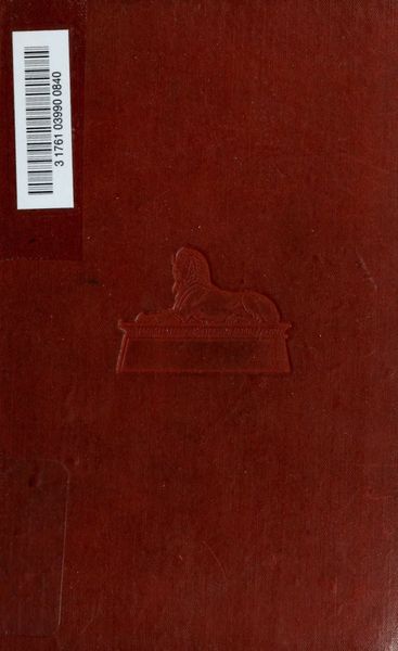 Cover of Tutankhamen and the Discovery of His Tomb by the Late Earl of Carnarvon and Mr. Howard Carter