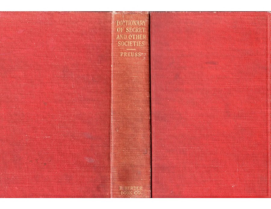 Cover of A Dictionary of Secret and Other Societies