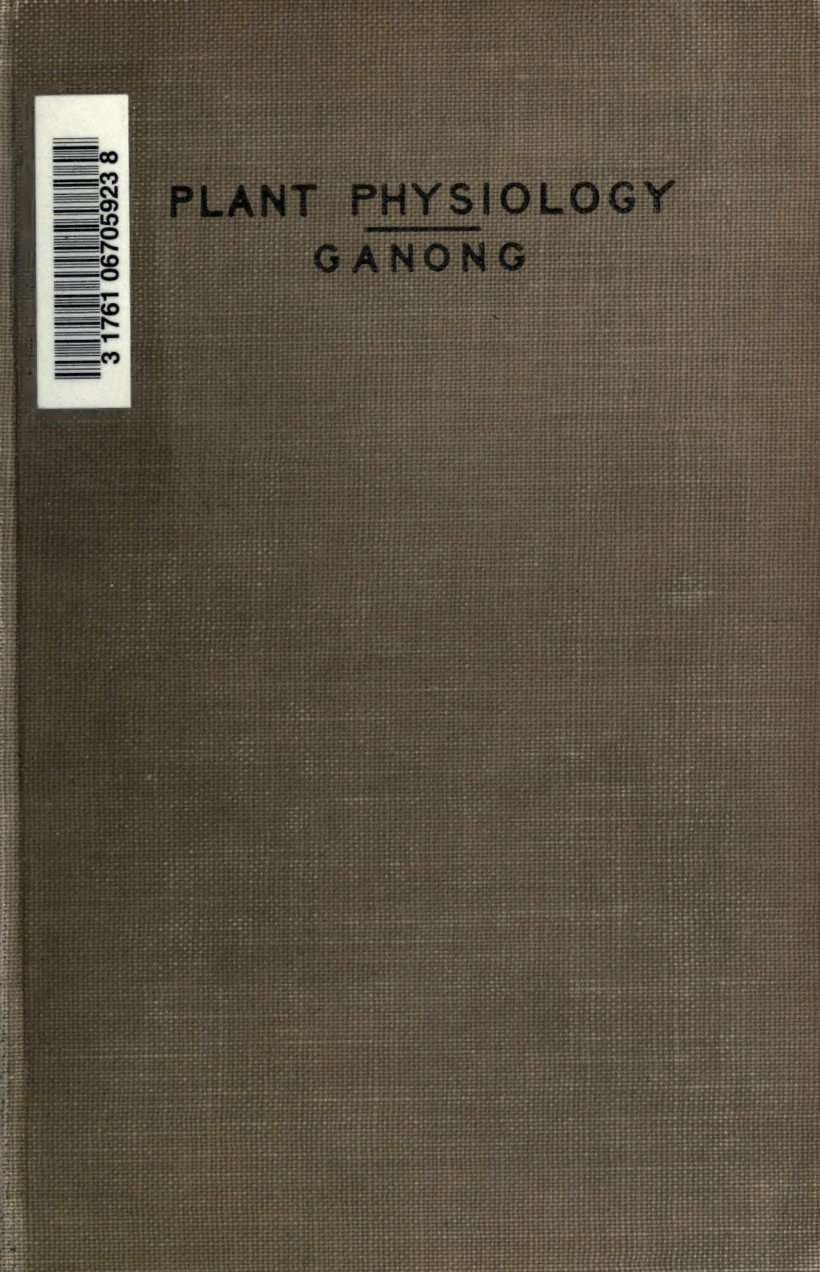 Cover of A Laboratory Course in Plant Physiology