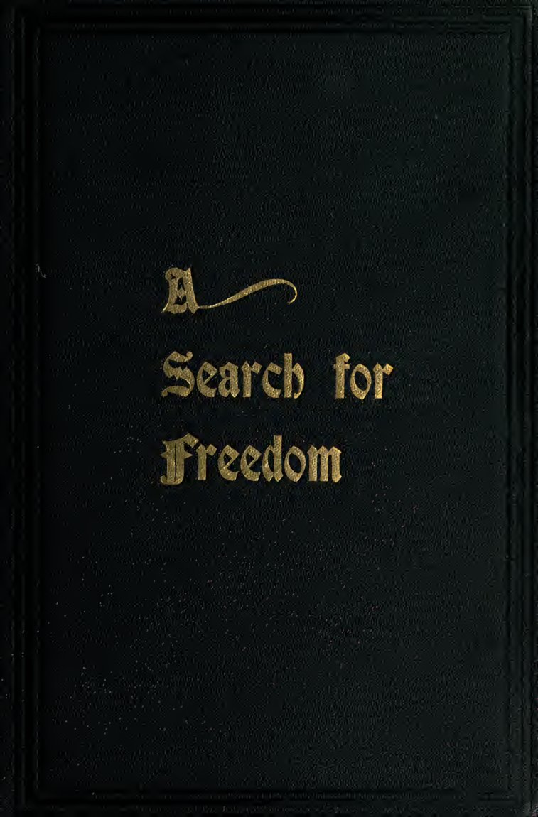 Cover of A Search for Freedom