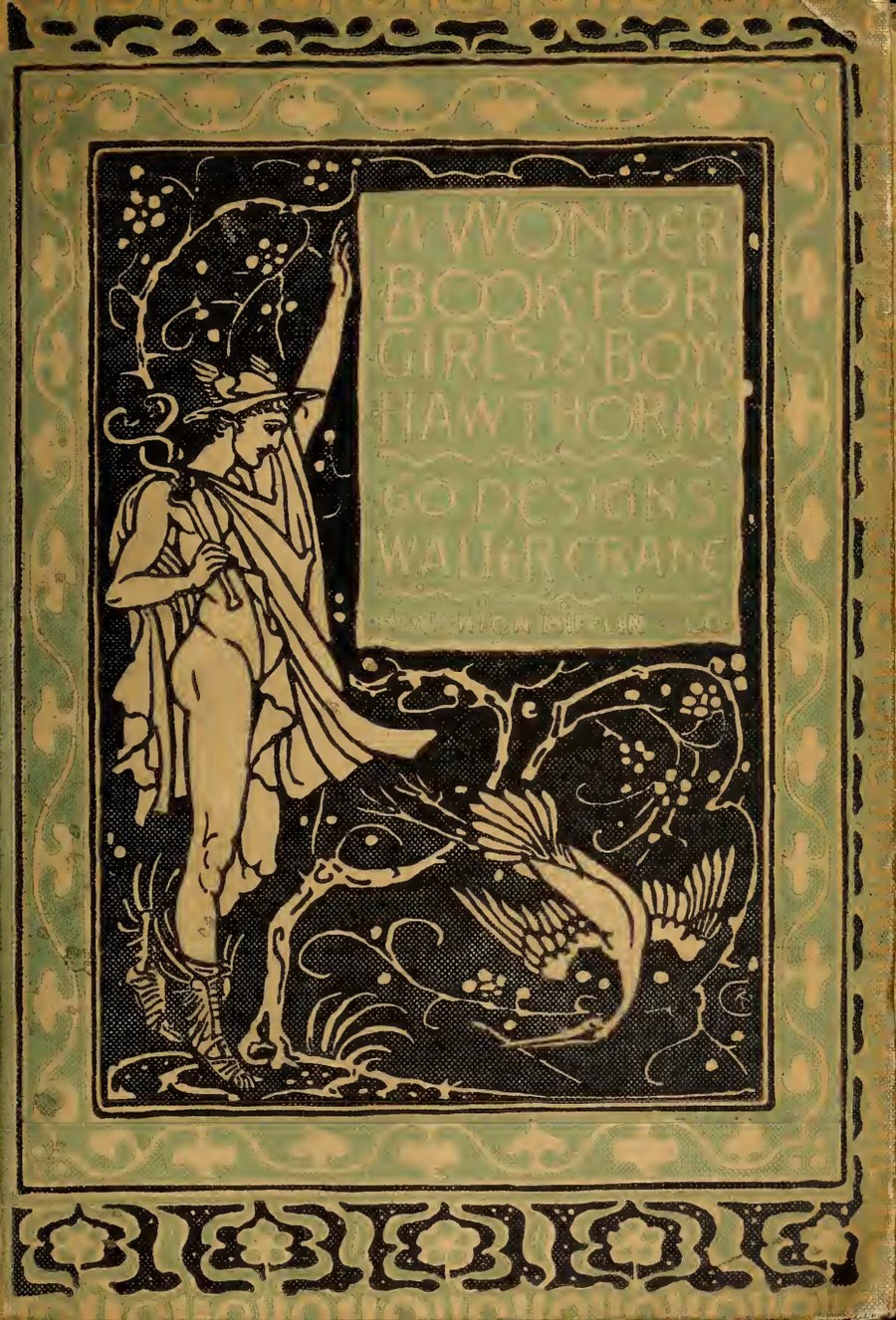 Cover of A Wonder Book for Girls and Boys