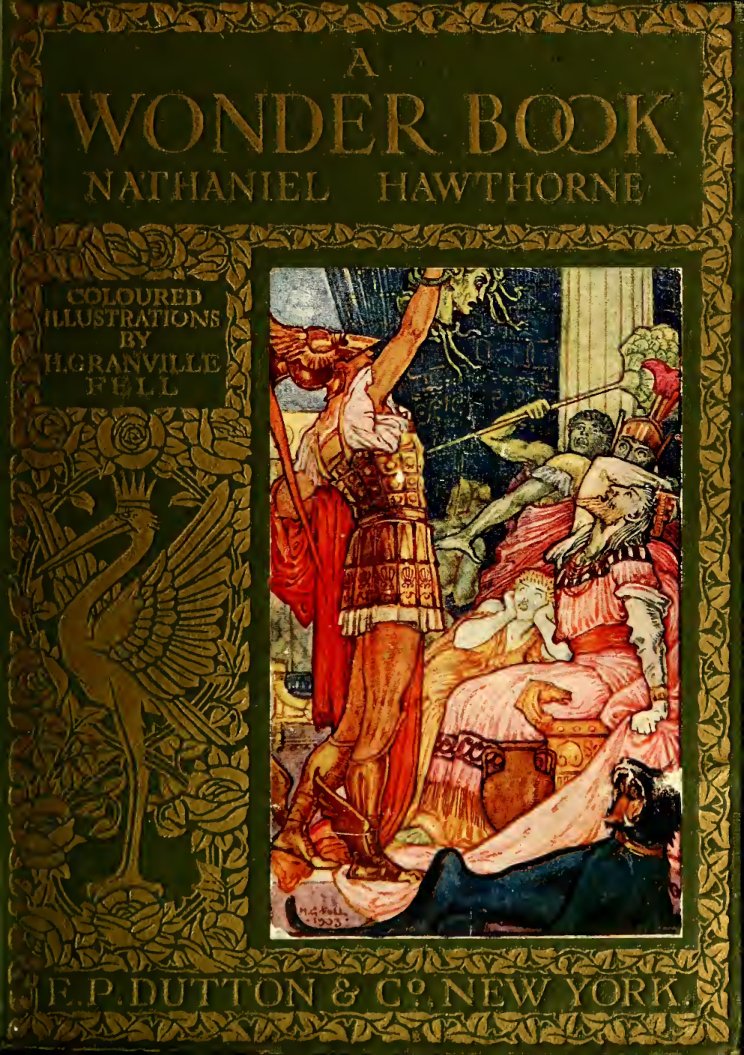 Cover of A Wonder-Book for Girls and Boys