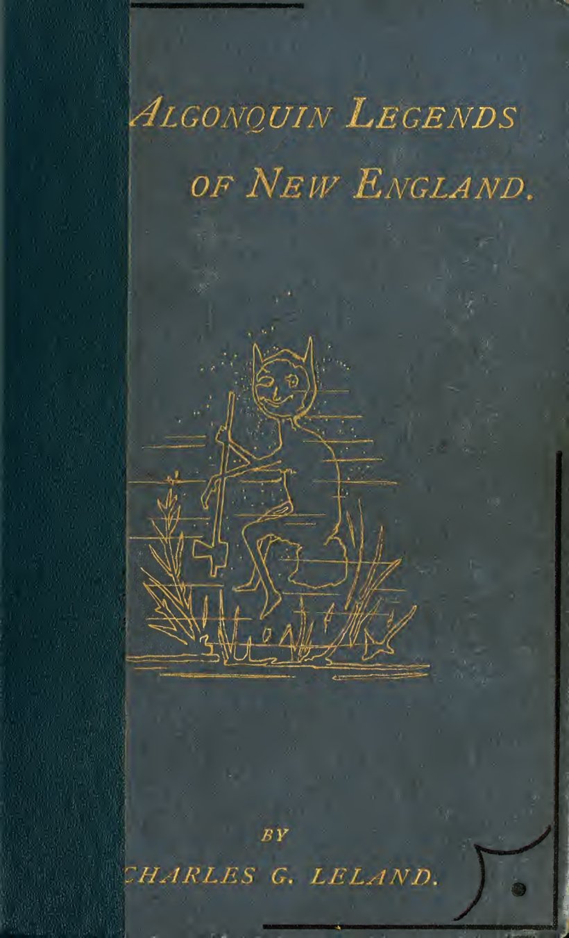 Cover of Algonquin Legends of New England