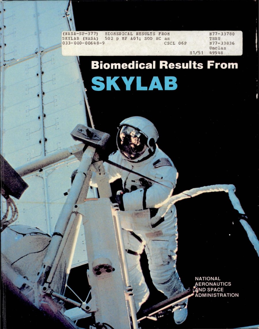 Cover of Biomedical Results from Skylab (NASA SP-377)