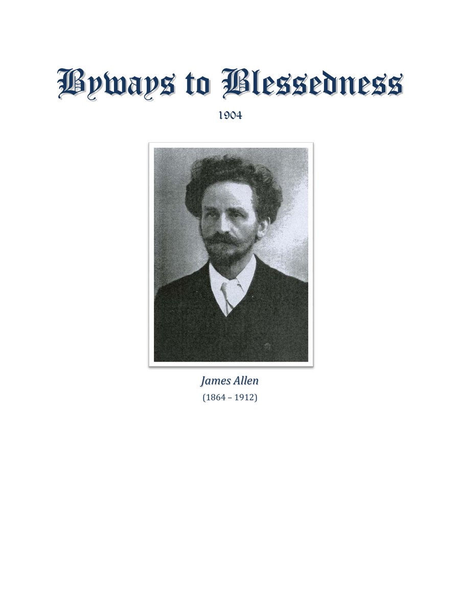 Cover of Byways to Blessedness