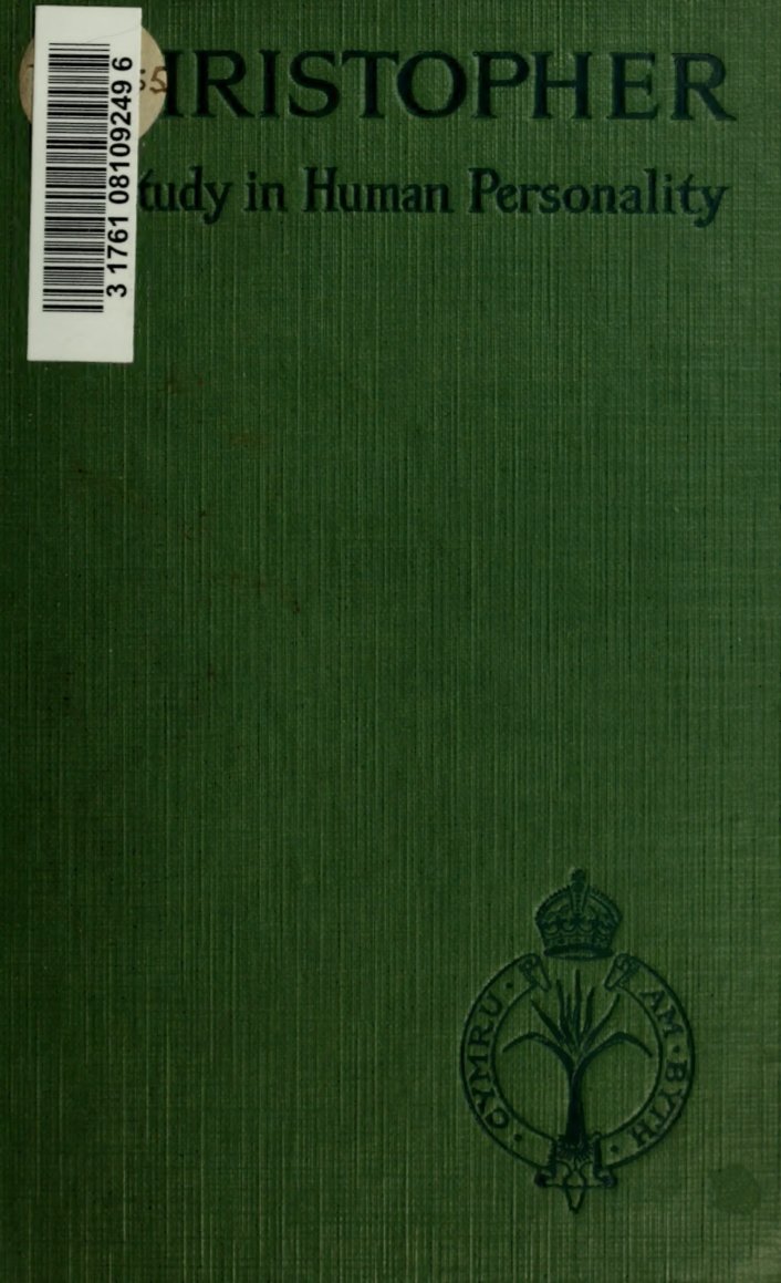 Cover of Christopher: A Study in Human Personality