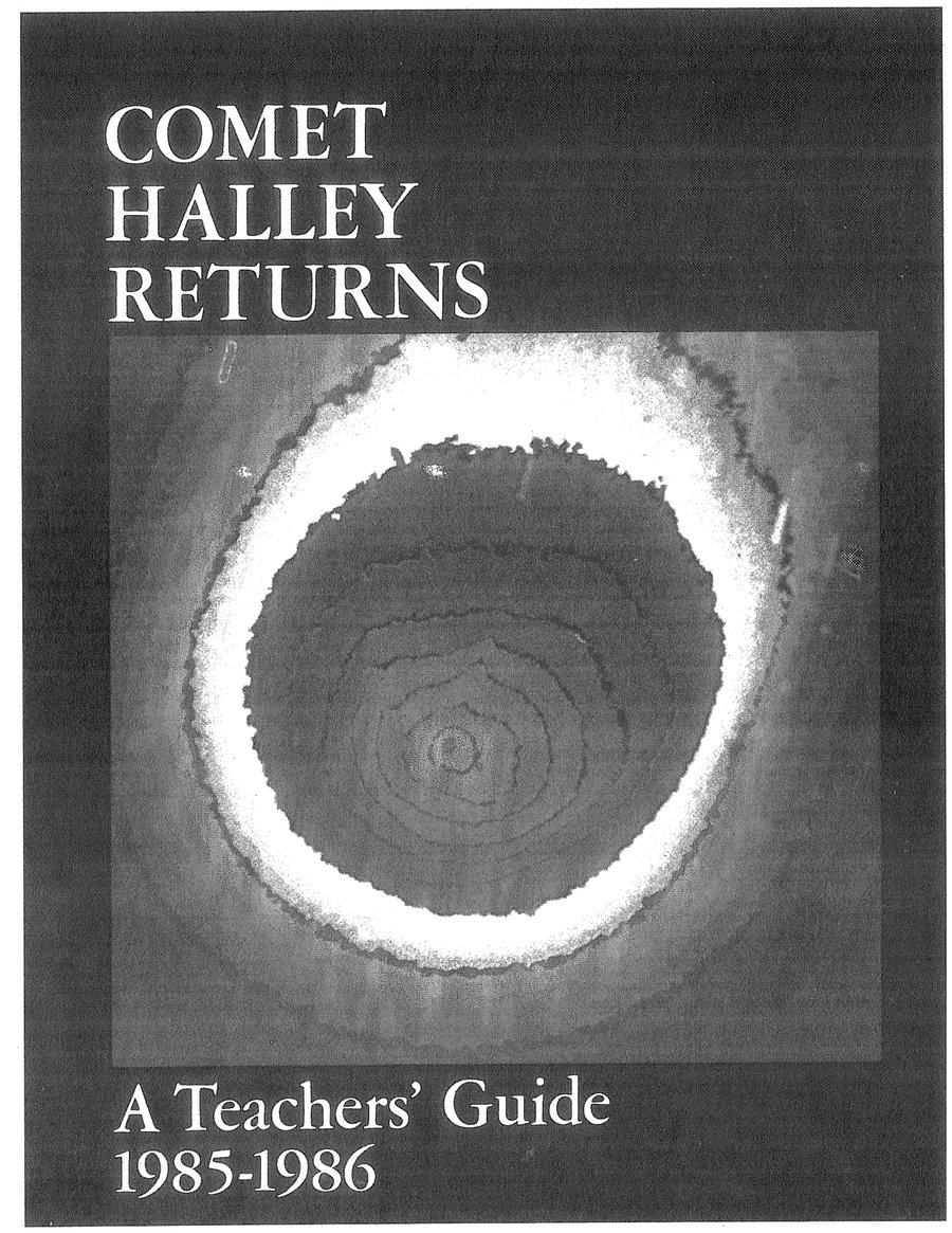 Cover of Comet Halley Returns: A Teacher's Guide, 1985-1986