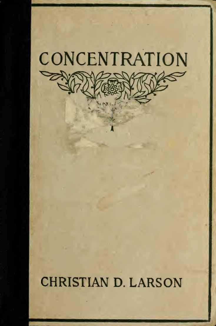 Cover of Concentration (Larson)