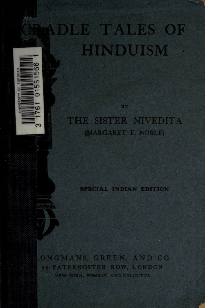 Cover of Cradle Tales of Hinduism