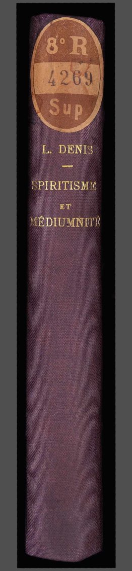 Cover of Dans l'invisible: spiritisme et médiumnité