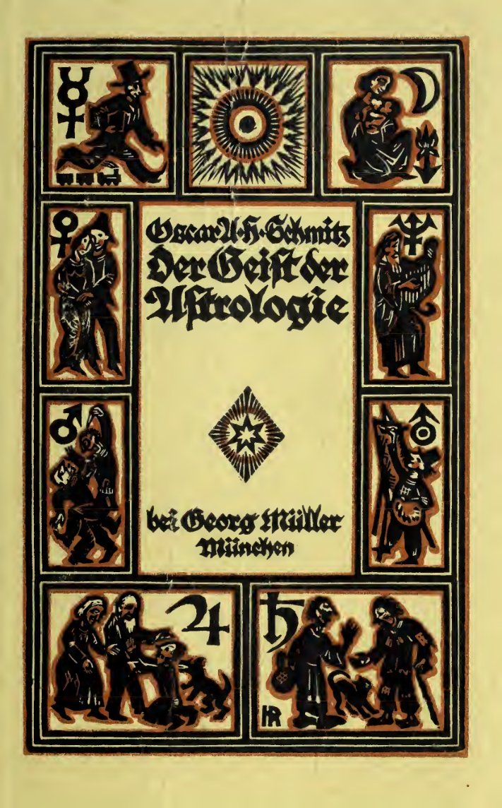 Cover of Der Geist der Astrologie