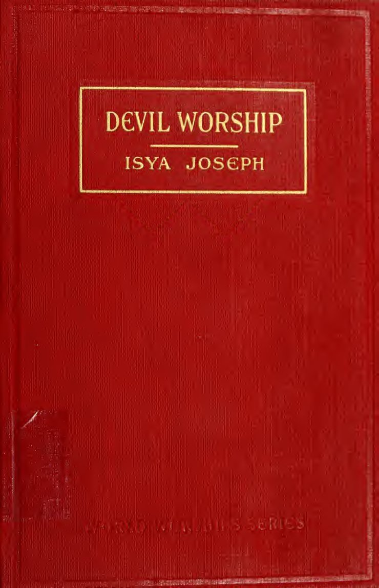Cover of Devil Worship: The Sacred Books and Traditions of the Yezidiz