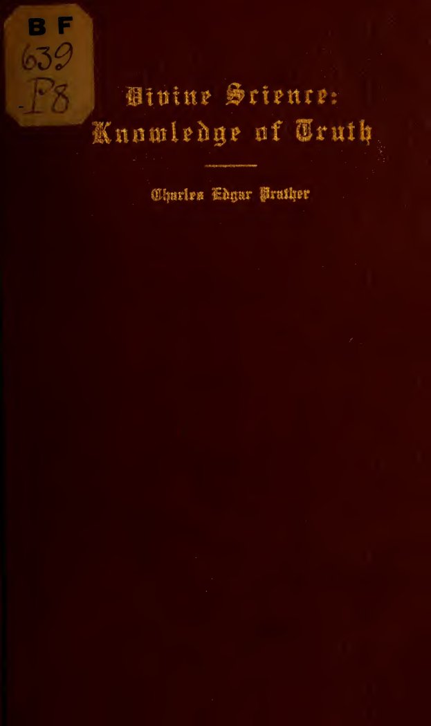 Cover of Divine Science