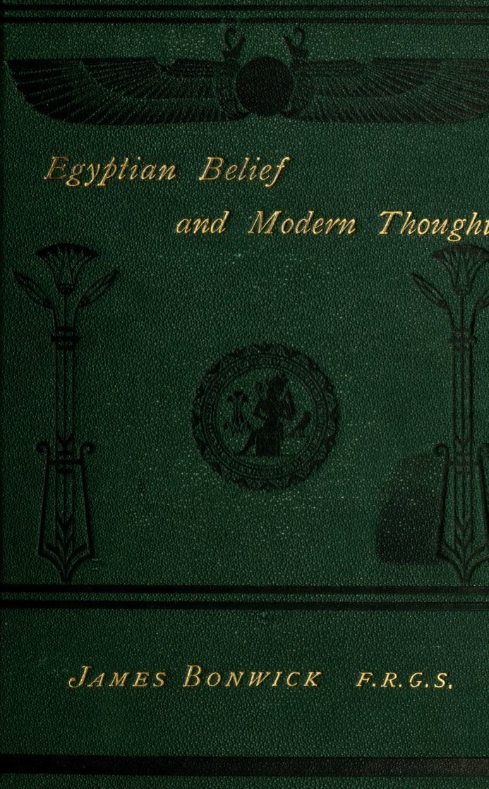 Cover of Egyptian Belief and Modern Thought
