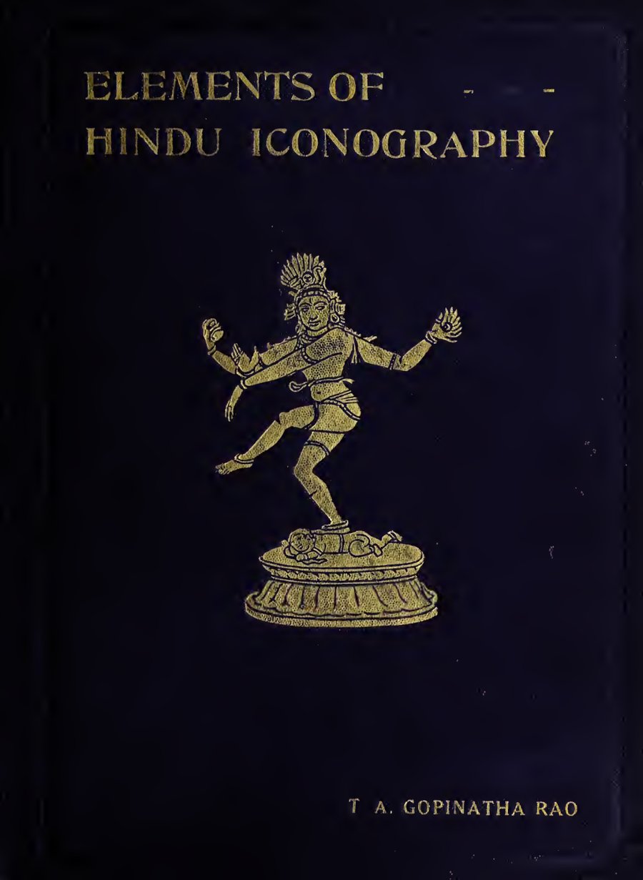 Cover of Elements of Hindu Iconography, Vol. I, Part 2