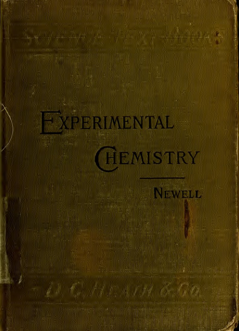 Cover of Experimental Chemistry