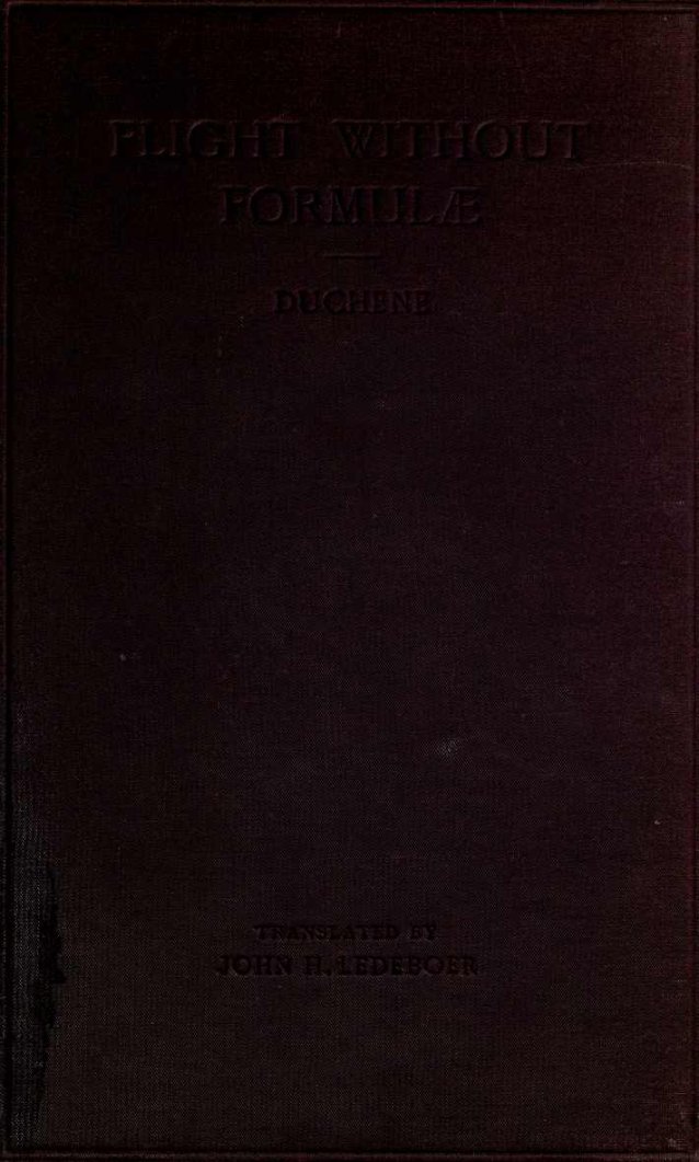 Cover of Flight Without Formulae: Simple Discussions on the Mechanics of the Aeroplane