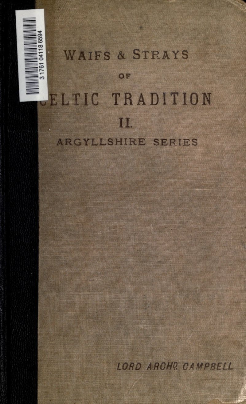 Cover of Folk and Hero Tales (Argyllshire Series, Vol. II)