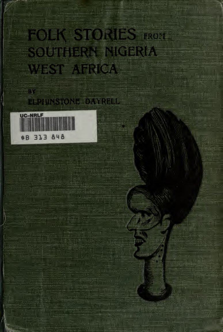 Cover of Folk Stories from Southern Nigeria, West Africa