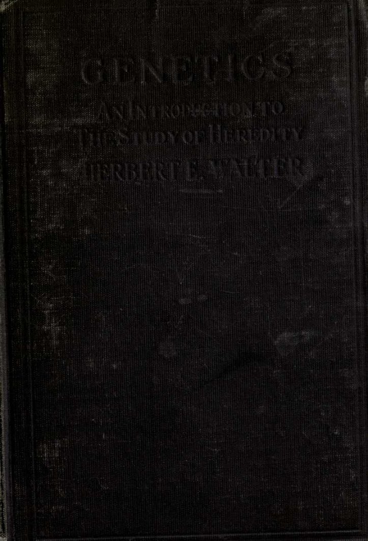 Cover of Genetics: An Introduction to the Study of Heredity