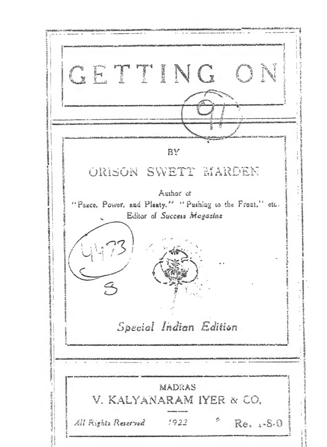 Cover of Getting On