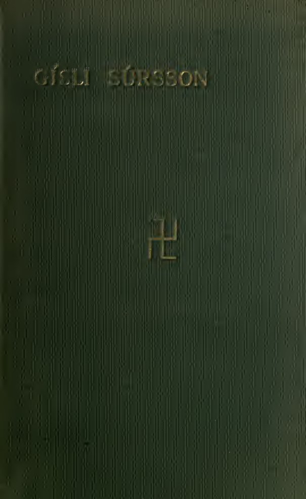 Cover of Gísli Súrsson: A Drama; Ballads and Poems of the Old Norse Days