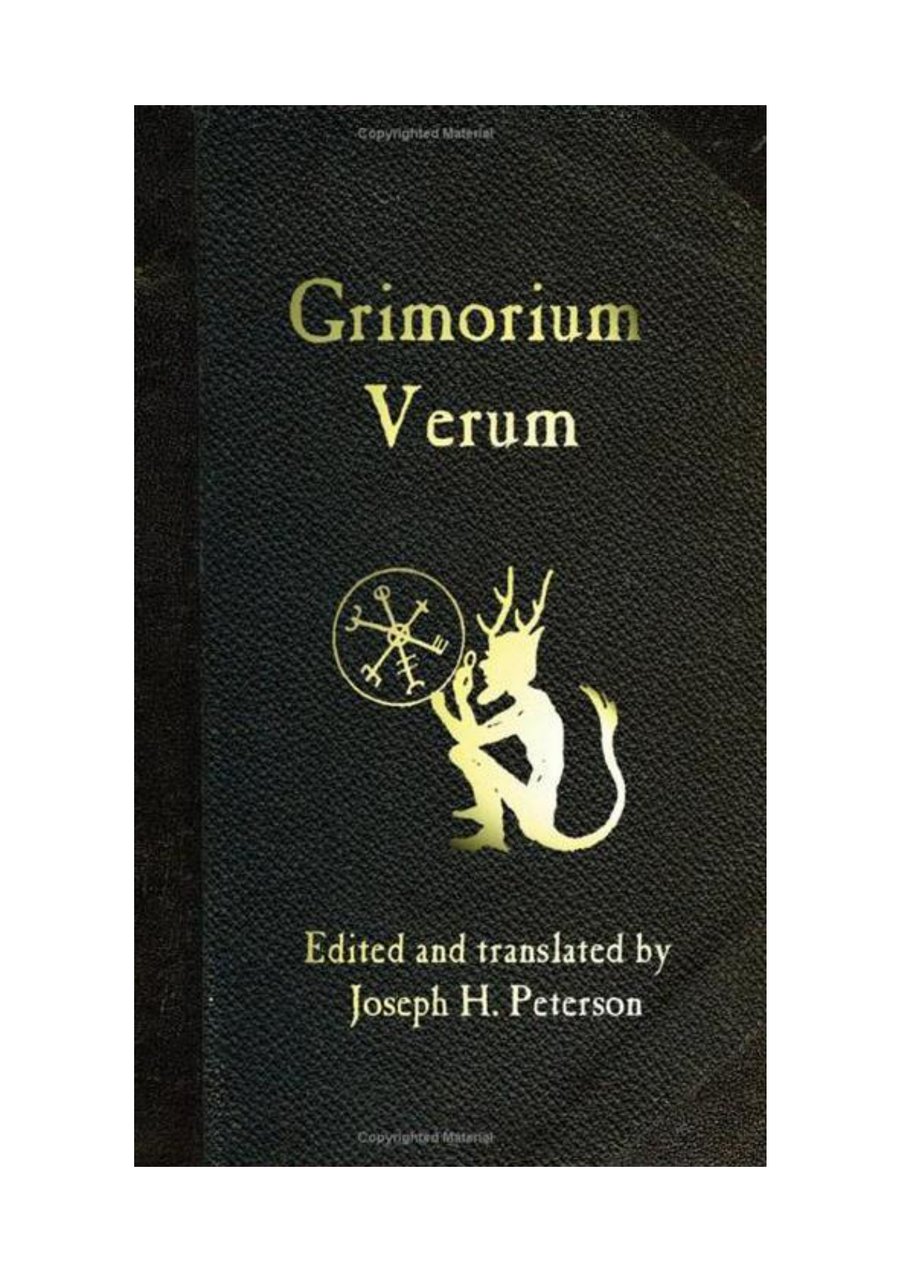 Cover of Grimorium Verum