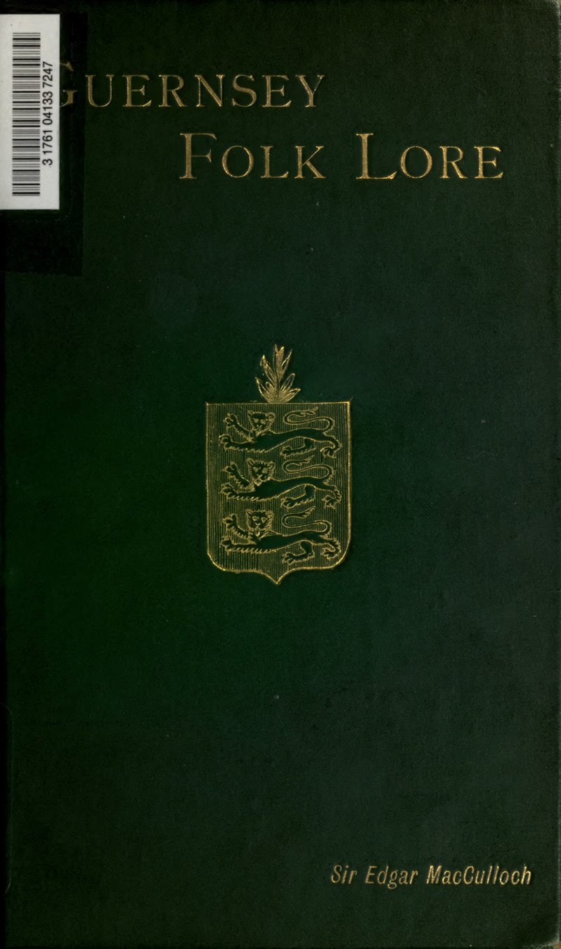 Cover of Guernsey Folk Lore