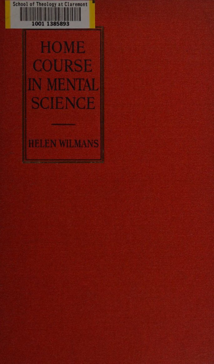 Cover of Home Course in Mental Science